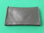 Vintage Black Leather Folding Tobacco Pouch