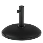 Round Umbrella Parasol Base Stand Heavy Duty 11kg Concrete Patio Outdoor Garden