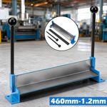 Metal Sheet Metal Bending Folding Machine Bender Tool 460 mm Manual Pipe Folder