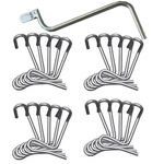20 Pcs Fence Wire Tightener Barb Wires Tensioner Tensioning Tool For Maintenance