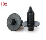 10x 8mm Hole Bike Fasteners Plastic Rivet Trim Clips fits Honda Yamaha Suzuki