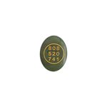Money Code Stone 4x3cm Green Jade