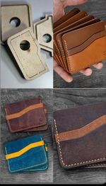 DIY Card Holder Leather Cutting Die Purse Leather Wallet Mold Cutter 105x80mm