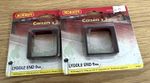 LYDDLE END N GAUGE 2 PACKS OF BRICK WALL CORNERS EACH 2 IN PACK - NEW IN PACK