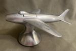Dunhill Chrome Plated Sabre F-86 Jet Aeroplane Lighter 1950s Vintage