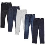 Ladies Straight Leg Denim Jeans ex M S Sienna Mid Rise Cotton Rich New Uk Size