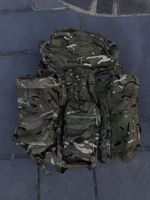 Genuine British Army MTP PLCE Bergen rucksack with Side Pouches (Long Back)