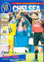 1996/97 CHELSEA V ASTON VILLA 15-09-1996 PREMIER LEAGUE 