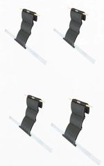 4X Roller Garage Door Auto Lock Straps Fits Both 77mm And 55mm Roller Doors