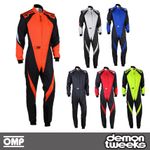 OMP KS-3X Kart Suit (Adult & Child Sizes) - FIA 8877-2022 Approved, Great Value