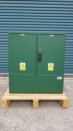GRP Electric Enclosure, Kiosk, Cabinet, Meter Box, Housing (W800, H910, D320) mm