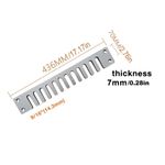 12 Inch Dovetail Router Template Jig Woodworking Carpenter Tool Precision Joints