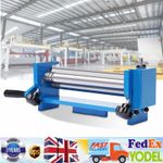 SJ 300 Manual Slip Roll Rolling Bender Steel Plate Bending Round Machine 300mm