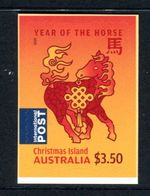 2026 Christmas Island Year of The Horse -  MUH $3.50 International Booklet Stamp