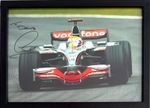 Lewis Hamilton, F1 Legend 100% Hand Signed Framed 30x20 Photo Presentation & COA