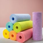 1-5 Rolls Microfiber Cleaning Cloth Reusable Tear Away Towels Paper Multipurpose