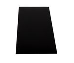 ABS Plastic Board  Sheet  1000x490mm BLACK WHITE -Strength 1mm 2mm 3mm 4mm