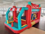 5-in-1 Ice Cream Jumping Castle Inflatable Bounce House（Without Blower）