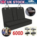 600D Car Rear Back Seat Cover Pet Dog Protector Mat Non-slip Waterproof Cushion