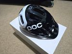 POC Tectal Race SPIN MTB Helmet Visor Adjustable Fit Black/White 51-54