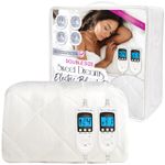Heated Blanket Electric Mattress Cover Size King SuperKing Double Single