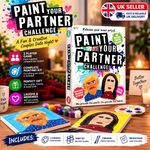 Paint Your Partner Challenge Game Couples Date Night Painting Kit 2 Player Gift