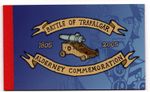 ALDERNEY  2005 BATTLE OF TRAFALGAR  BICENTENARY  PRESTIGE  BOOKLET  MNH