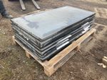 8 pieces 120cm x 60cm x 3cm smooth slate slabs REF 538