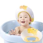 FUSACONY Baby Shower Cap Shampoo Cap for Kids Baby Hair Washing Shield