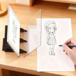 1 PC Optical Drawing Projector Board – Adjustable Brightness for Tracing & Art