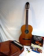 Carl Hellweg R/H Guitar Full Size Acoustic Dreadnought & Accessories Germany VGC