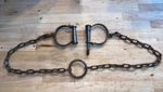 AntiqueLeg Iron Shackles  Iron Metal Handcuf HC59996