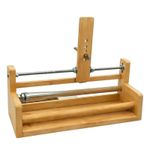 Bottle with Wooden Frame DIY Glass Bottle Accurate for Crafters