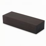 Ebony Wood Block Rough-Sawn Ebony Carving Blank Dark Color for Making