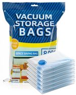 Acual Vacuum Storage Bags, 6 Pack Large Space Saver Bags 80 x 60cm | Large 80 x