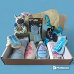  blue Baby boy shower Basket Baby hamper luxury mum to be materniy boxed gift