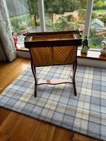 Antique Satin Wood Magazine Rack