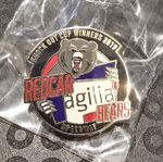 Redcar Agilia Bears 2019 KOC Winners Enamel Pin Badge In Gold