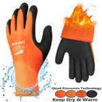 Thermal Insulated Waterproof Freezer Gloves DOUBLE LATEX Mens Women Winter Work