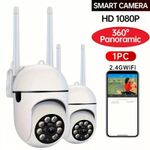 2 x Camera BundlE 360° View Pan/Tilt  CCTV Colour Night Vision 2.4GHz WiFi