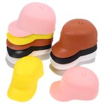 12 Pcs Miniature Accessory Small Hat Prop Making Accessories Girls Cap