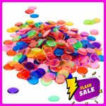 Discs counters Kids Games Maths Coloured Counters chips 360 multi-coloured discs