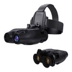 Night Vision Goggles Helmet & Head Mounted Binoculars Digital Infrared Goggles