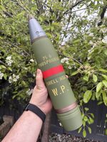Sherman Tank M64 75mm W.P 3D Printed Replica Shell - Fully Multicolour Printed