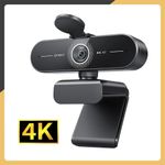 4K Ultra HD Webcam 1080P 60fps Web Camera Autofocus USB Video Computer Camera 
