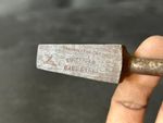 OLD VINTAGE RARE RUSTIC IRON SHEFFIELD DRILL BIT BRACE BIT HAND TOOL