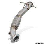 3" EXHAUST FRONT DOWNPIPE DOWN PIPE FOR FORD FOCUS MK2 RS ST 225 ST225 05-11