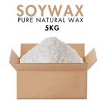 5kg Soy Wax Flakes 100% Pure Clean Burning Natural Soy Wax Candle Making
