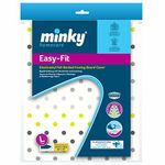 Minky Replacement Elasticated Easy Fit Ironing Board Cover 122 x 38cm
