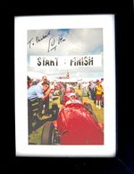 Sir Stirling Moss, Hand Signed Original Framed Maserati 15cm x 10cm Photo & COA